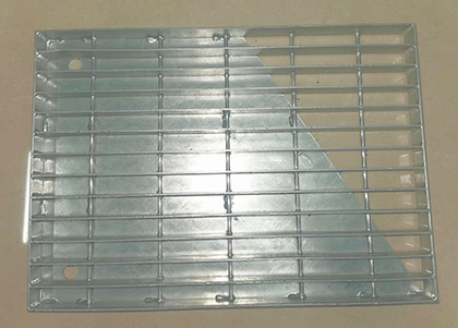 composite steel grating for fire - resistant areas