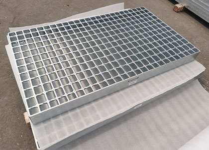 fabricate steel grating for garden paths