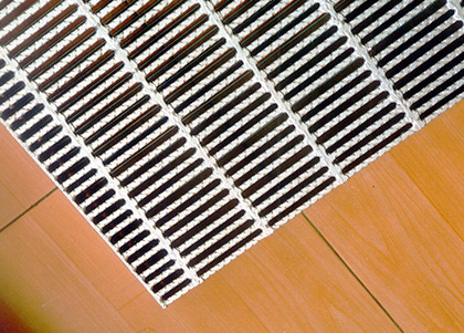 narrow pitch grating installation in basements